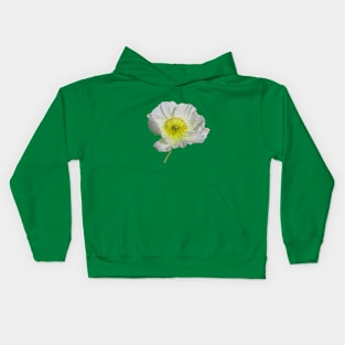 White Poppy Kids Hoodie